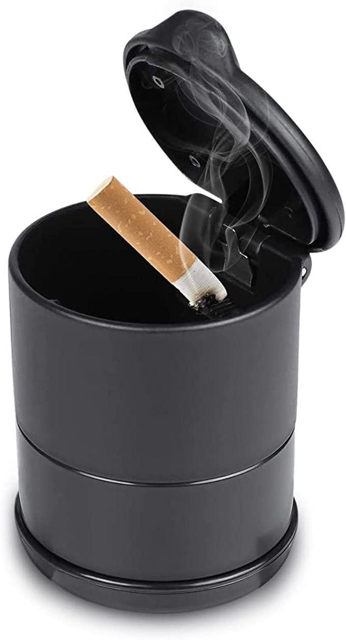 Portable Car Ashtray In The Form Of A Tube For A Car