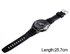 Alike AK1396 Unisex Dual Movement Round Analog & Digital 50m Waterproof Sports Watch -Black