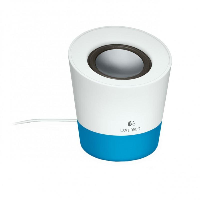 Logitech Z50, Portable Speaker, Wired, 3.5 mm (Audio Jack), Blue