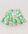 Babyhug Cotton Knit Knee Length Skirts Floral Print - Green White