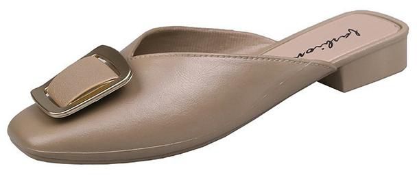 Kime  Alumany Cover Flat Sandals SH32849 - 5 Sizes (4 Colors)