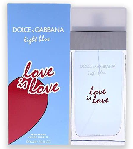 Dolce & Gabbana Light Blue Love Is Love For Women Eau De Toilette, 100 ml