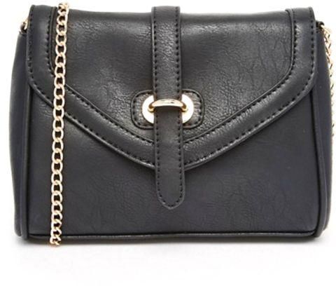 Faux Leather Bag For Women,Black - Crossbody Bags