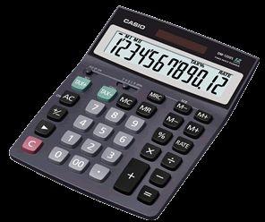 Casio Desktop Calculator 12 Digits Dm-1200S