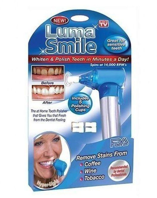 As Seen On Tv Luma Smile Whitener And Teeth Polisher - Blue