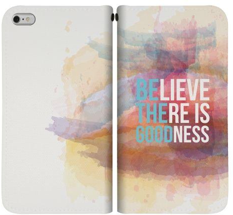 Stylizedd  Apple iPhone 6 Plus Premium Flip case cover - Be the good  I6P-F-59