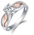 Featured Fashion Angel Wings Colour Ring Rose Gold Wing Ring Gift