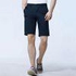 Giordano Men's Cotton Twill Regular Shorts Navy Blue - Size 30