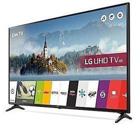LG 43" 4K UHD SMART TV 43UJ630 - Black
