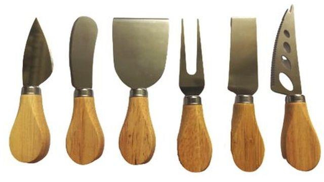 Butter And Cheese Knife Set - 6 Pieces