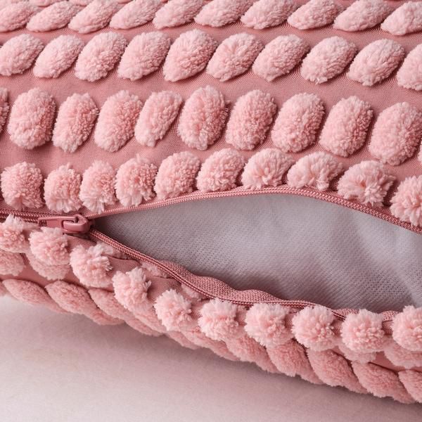 SVARTPOPPEL Cushion cover, light pink, 50x50 cm - IKEA