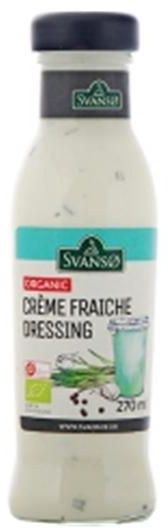 Svanso Organic Dressing creme Fraiche - 270 ml