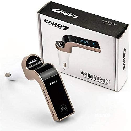 جهاز إرسال موجات الراديو iBenzer بتقنية البلوتوث بدون استخدام اليدين G7 + محول AUX عدة سيارة مشغل MP3 SD USB LCD ملحقات السيارة