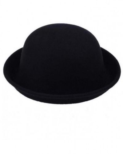 Exquisite Trendy Bowler Hat - Black