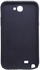 Samsung Note 2 Mobile Back Case - Black