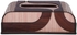 Get Wooden Tissue Box, 25×13×8 cm - Brown Beige with best offers | Raneen.com