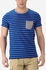 Ravin Striped T-Shirt - Turquoise