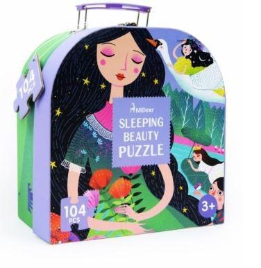 Mideer 104pcs Sleeping Beauty Puzzle (As Picture)