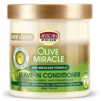 African Pride Olive Miracle Leave In Conditioner 