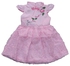 Samgami Baby Embroidery Dress Daisy Rosette Chinese Dress Pink