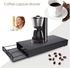 1CHASE&reg;️ 40 Nespresso Coffee Capsule Holder With Drawer- Black, For Home ,Kitchen, Office and Counter Organizer