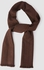 Scarf Collections Solid Wool Winter Scarf/Shawl/Wrap/Keffiyeh/Headscarf/Blanket For Men & Women - Medium Size 37x170cm - Chocolate