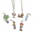 Disney Pixar Toy Story 4 Add-A-Charm Necklace And Bracelet Jewelry Set