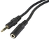 Monoprice Audio Cable for iPad and smartphones TRRS Male to 1/8 TS female input and 1/8 TRS female output 1 Foot