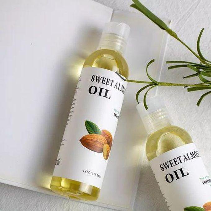 Sweet Almond Oil 100% Pure Sweet Almond Oil For Hair,Face,Body