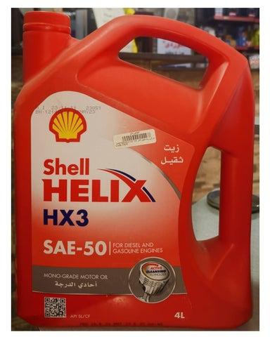 Shell helix HX3 SAE-50 4L