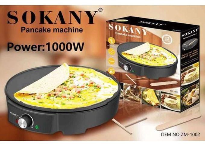 Sokany Electric Non Stick Pancake Baking Machine-1000W.