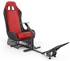 Cirearoa Racing Wheel Stand with seat gaming chair driving Cockpit for All Logitech G923 | G29 | G920 | Thrustmaster | Fanatec Wheels | Xbox One, PS4, PC Platforms (Black/Red)