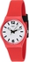 Swatch Women's White Dial Silicone Band Watch - GR162
