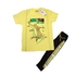 Zercon Cotton Pajama For Boys Size 4-8 Years, Color Yellow