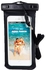 Universal Out Door 5.5 Inch PVC Waterproof Aqua Pouch for iPhone 6 Plus Travel Swimming Beach Pouch With Adjustable Lanyard-Black