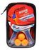 JSBP Table Tennis Racket With Ball Set Multicolour Pack of 5
