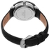 Women's Leather Analog Wrist Watch Ak1092bk