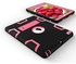 Hybrid Shockproof Hard Case Cover Stand For iPad Pro 9.7 Inch , Rose Red