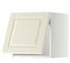 METOD Wall cabinet horizontal w push-open, white/Lerhyttan light grey, 40x40 cm - IKEA