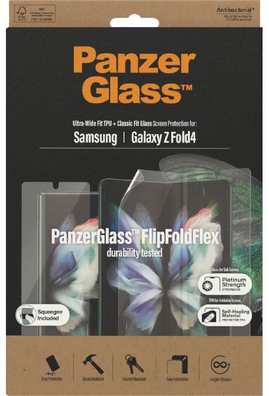 PanzerGlass Flip Fold Flex Case Friendly Smartphone Screen Protector