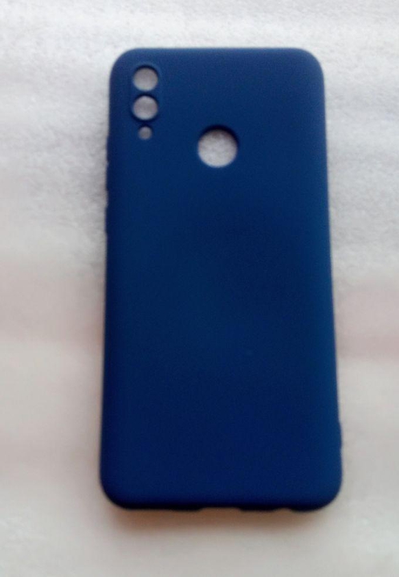 Huawei Honor 10 Lite Silicon Back Case -Blue