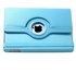 LEATHER 360 DEGREE ROTATING CASE COVER STAND FOR APPLE iPAD AIR 5 LIGHT BLUE