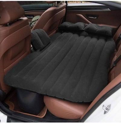 Universal suv inflatable bed multifunctional car travel bed for backseat inflatable sofa with pillow air mattress camping mat