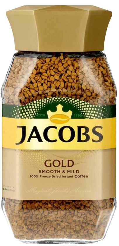 Jacobs Kronung Gold Smooth And Mild Instant Coffee 200g