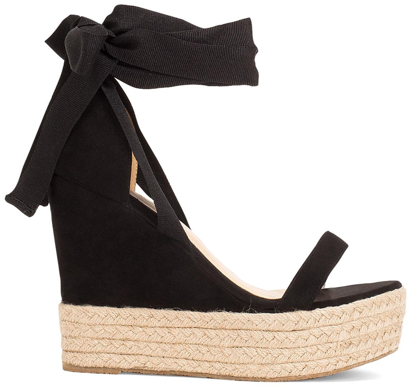 NLY Shoes - Lace Up Wedge Sandal