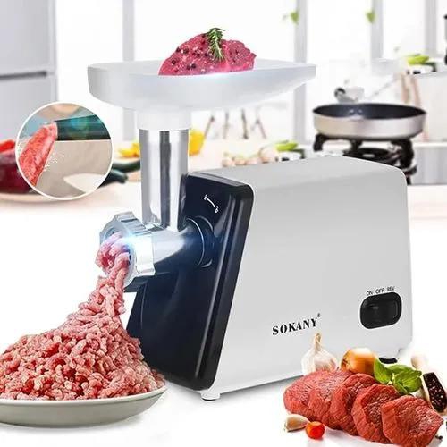 Sokany Commercial Grade Quality Stainless Steel Electric Meat Grinder/mincer    2500W High Performance Meat Mincer The SOKANY meat grinder is for professional use, it can be used i