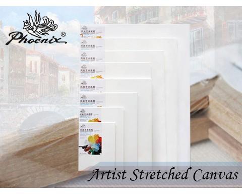 Phoenix Artist Stretched Small Size Canvas For Oil / Acrylic Paintings cm