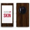 Stylizedd Premium Vinyl Skin Decal Body Wrap for Nokia Lumia 1020 - Wood Marine Teak