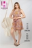 H.Brand Home Wear Short Dress - Multicolor