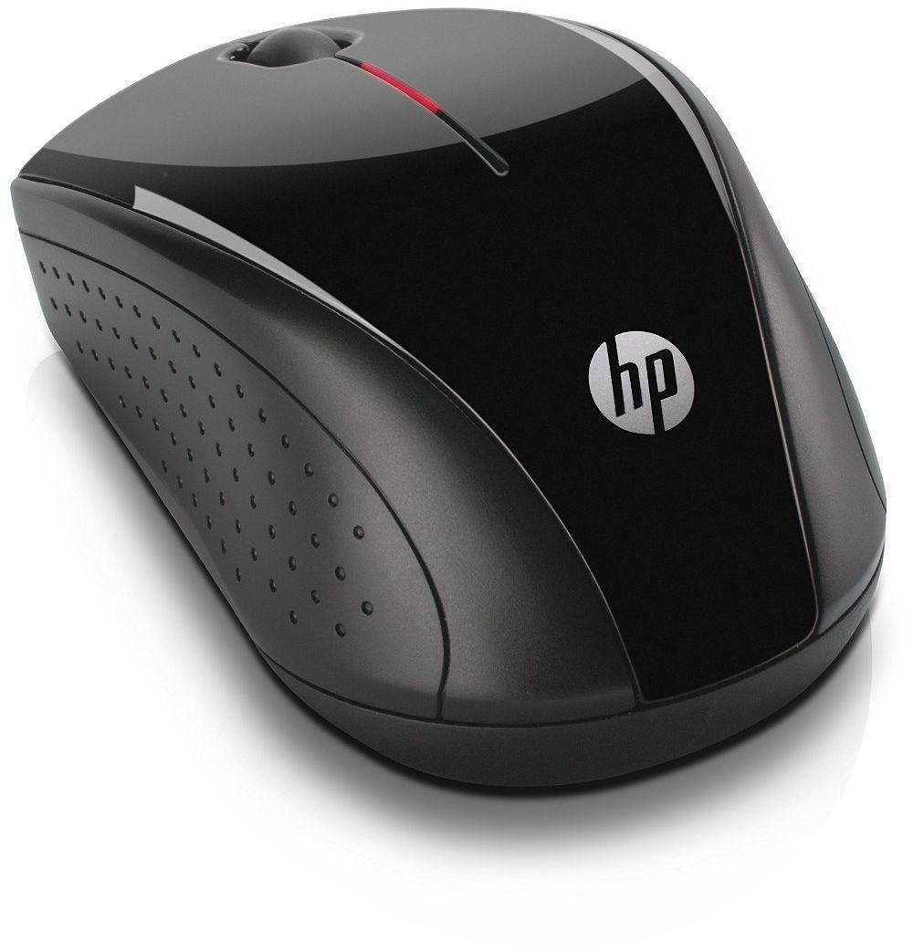 HP X3000 - 2.4GHz Wireless Mouse - Black
